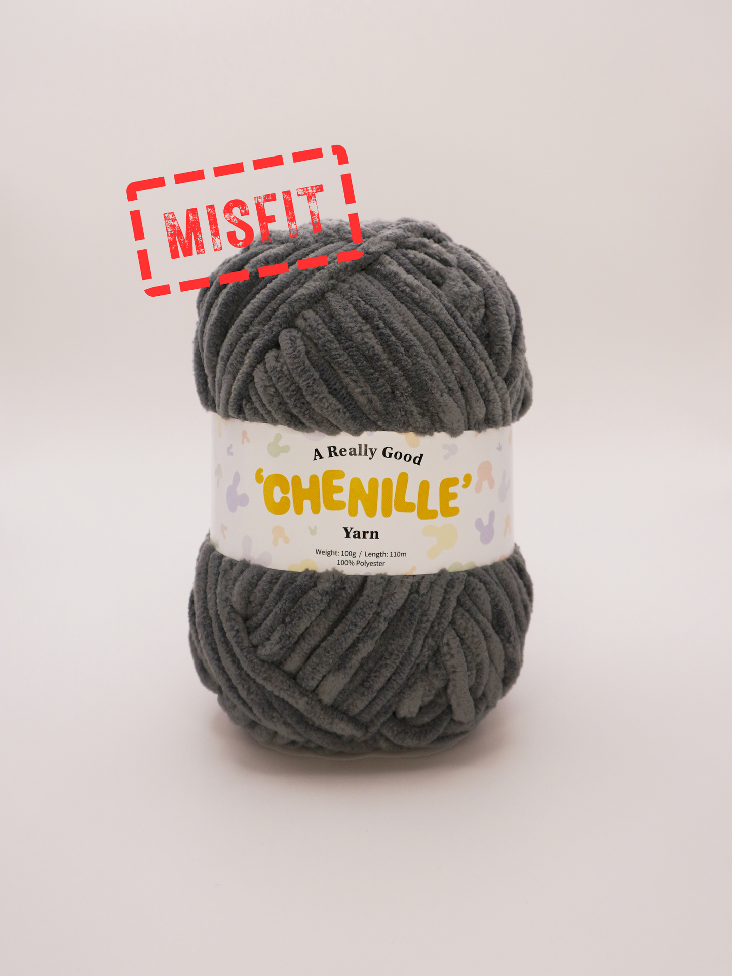 (MISFITS RANGE) A Really Good Chenille Yarn - 100g/110m