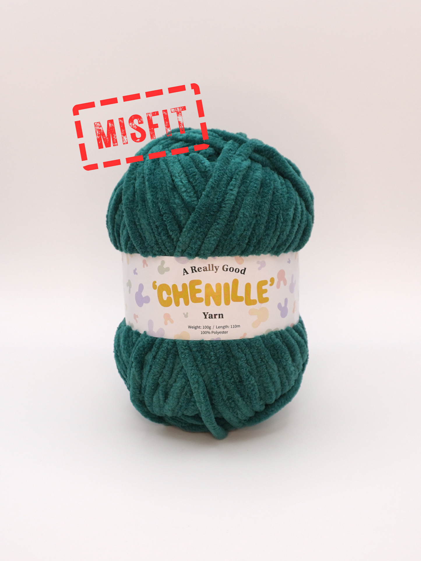 (MISFITS RANGE) A Really Good Chenille Yarn - 100g/110m