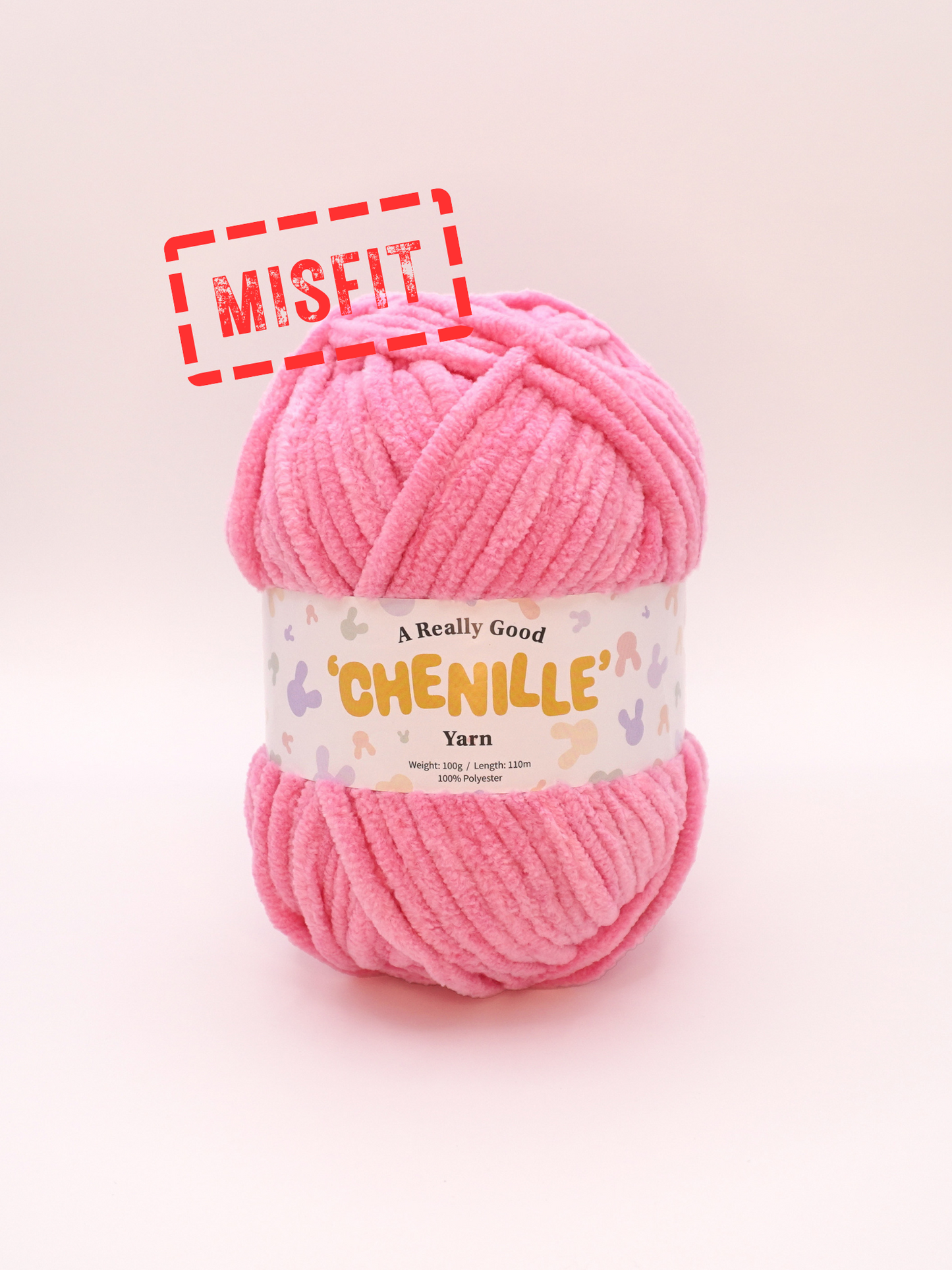 (MISFITS RANGE) A Really Good Chenille Yarn - 100g/110m