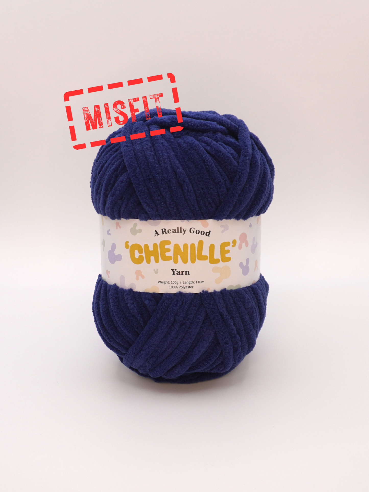 (MISFITS RANGE) A Really Good Chenille Yarn - 100g/110m