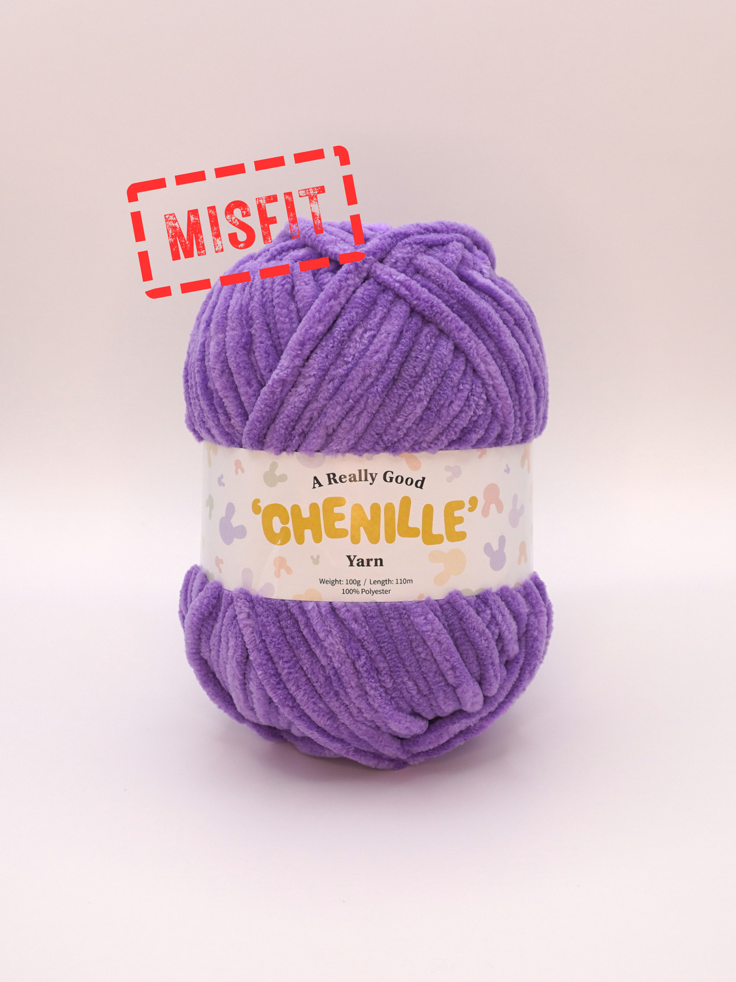 (MISFITS RANGE) A Really Good Chenille Yarn - 100g/110m