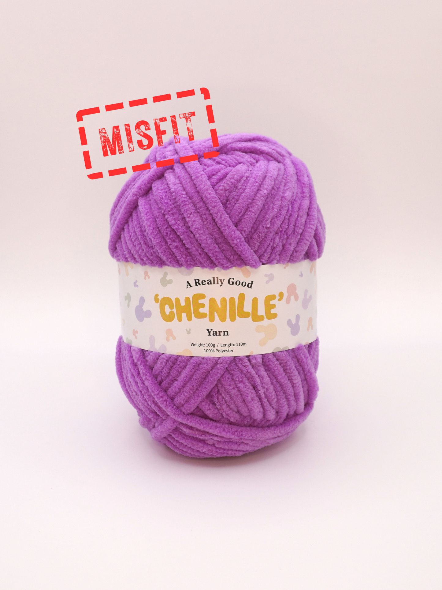 (MISFITS RANGE) A Really Good Chenille Yarn - 100g/110m