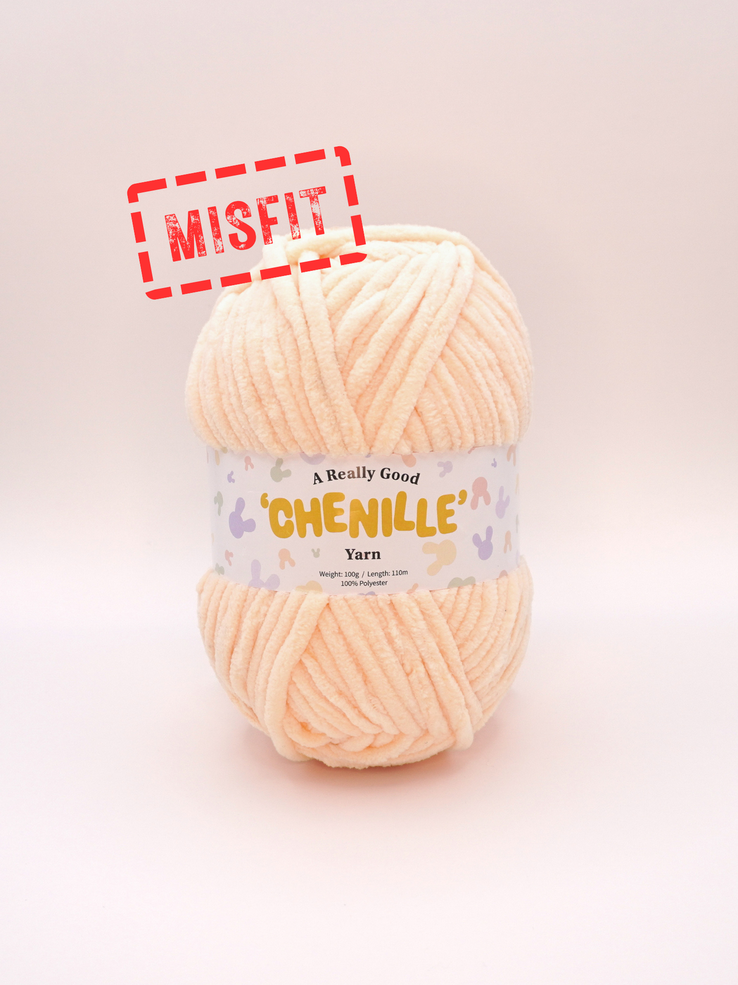 (MISFITS RANGE) A Really Good Chenille Yarn - 100g/110m