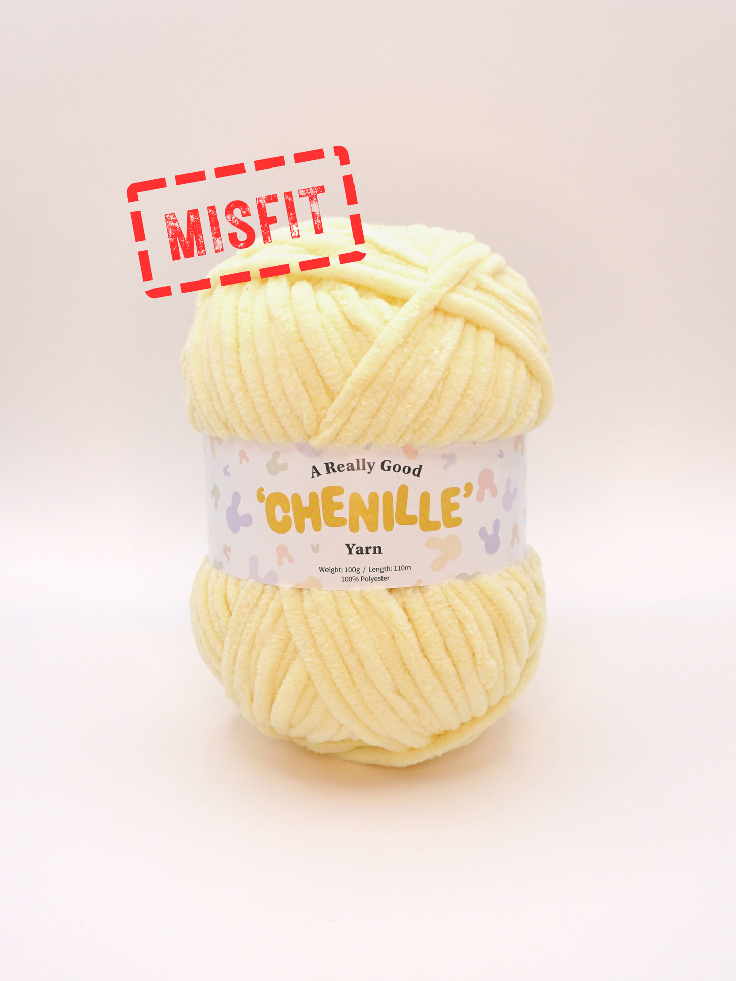 (MISFITS RANGE) A Really Good Chenille Yarn - 100g/110m