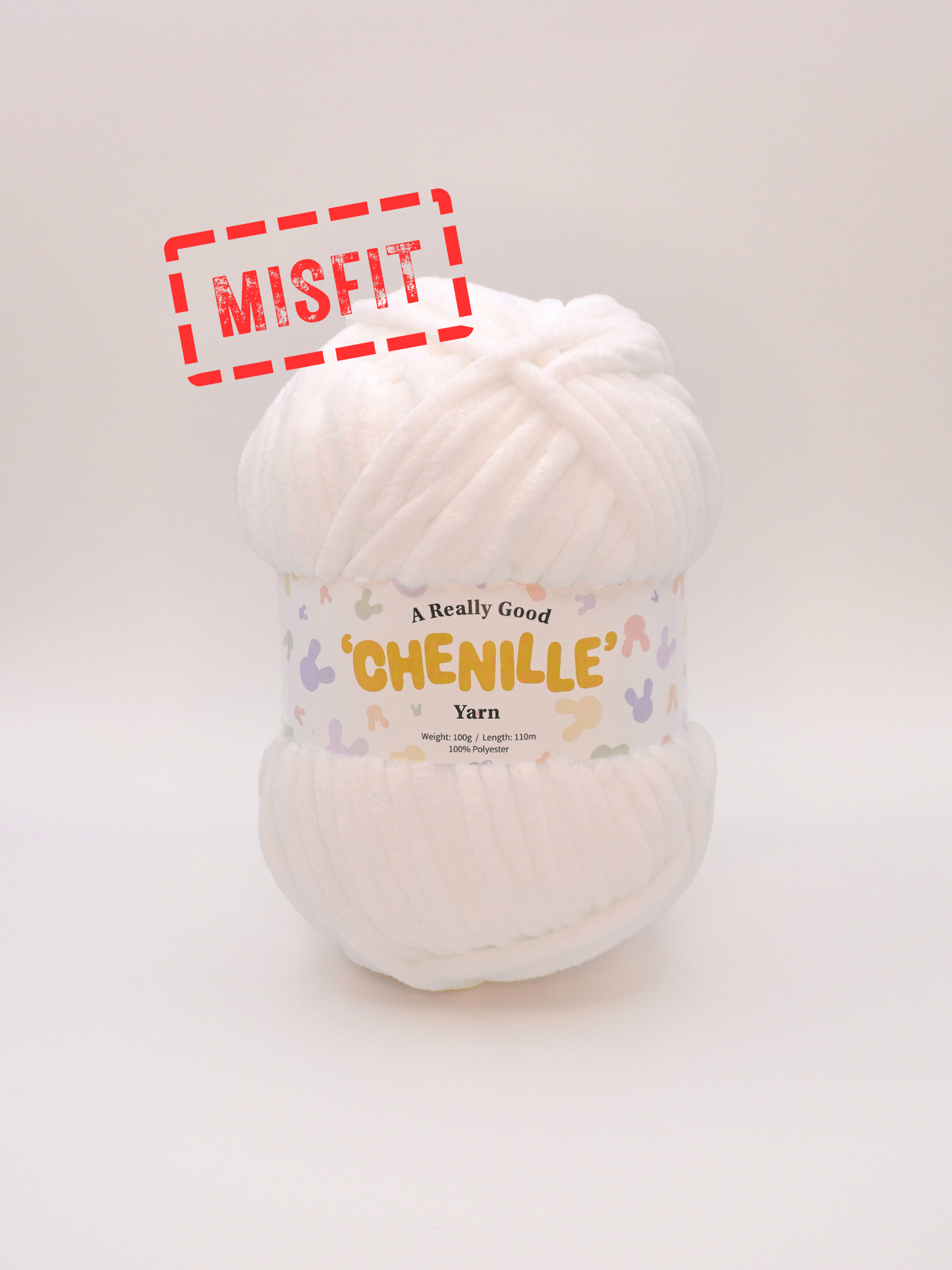 (MISFITS RANGE) A Really Good Chenille Yarn - 100g/110m