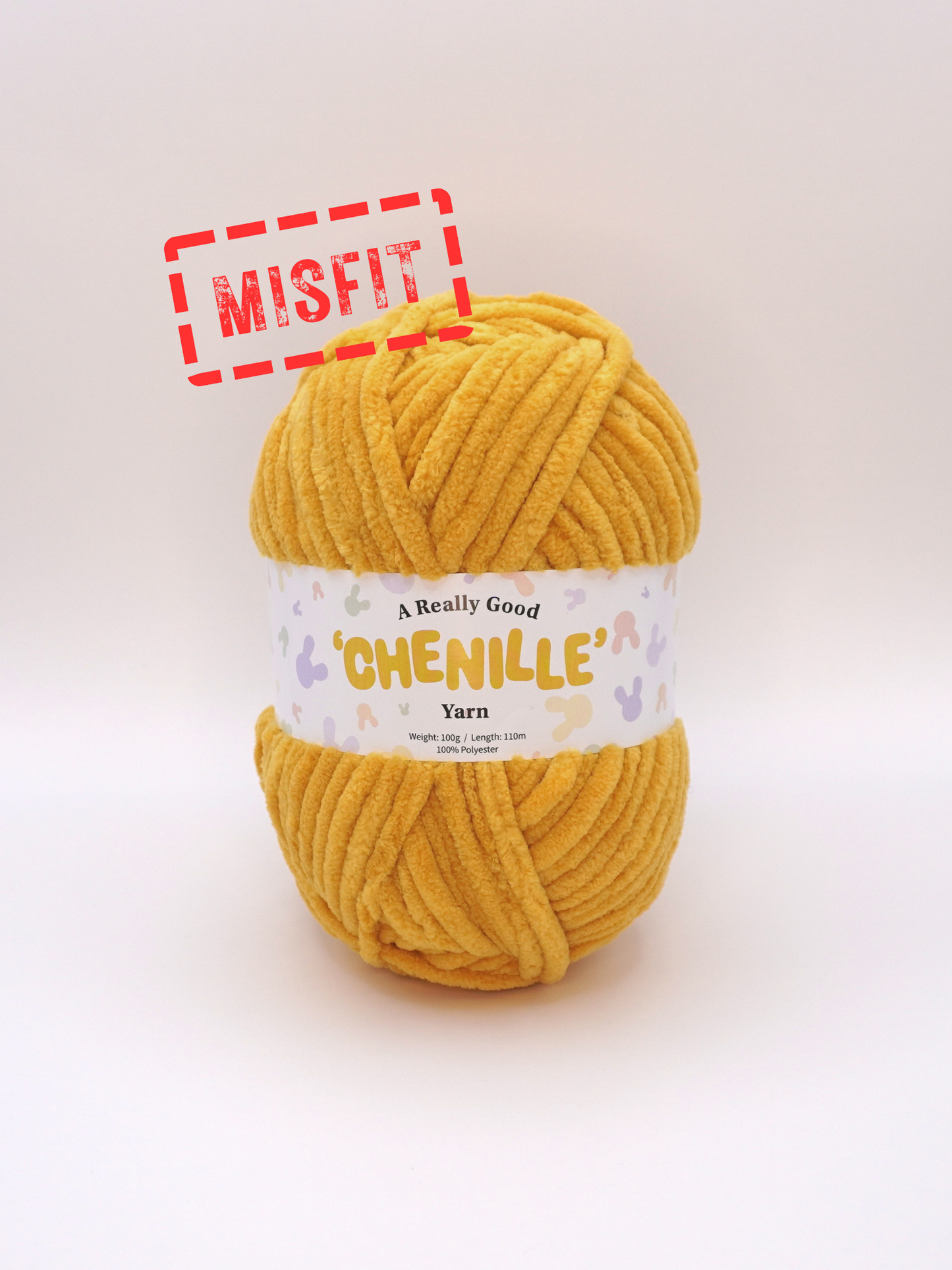 (MISFITS RANGE) A Really Good Chenille Yarn - 100g/110m