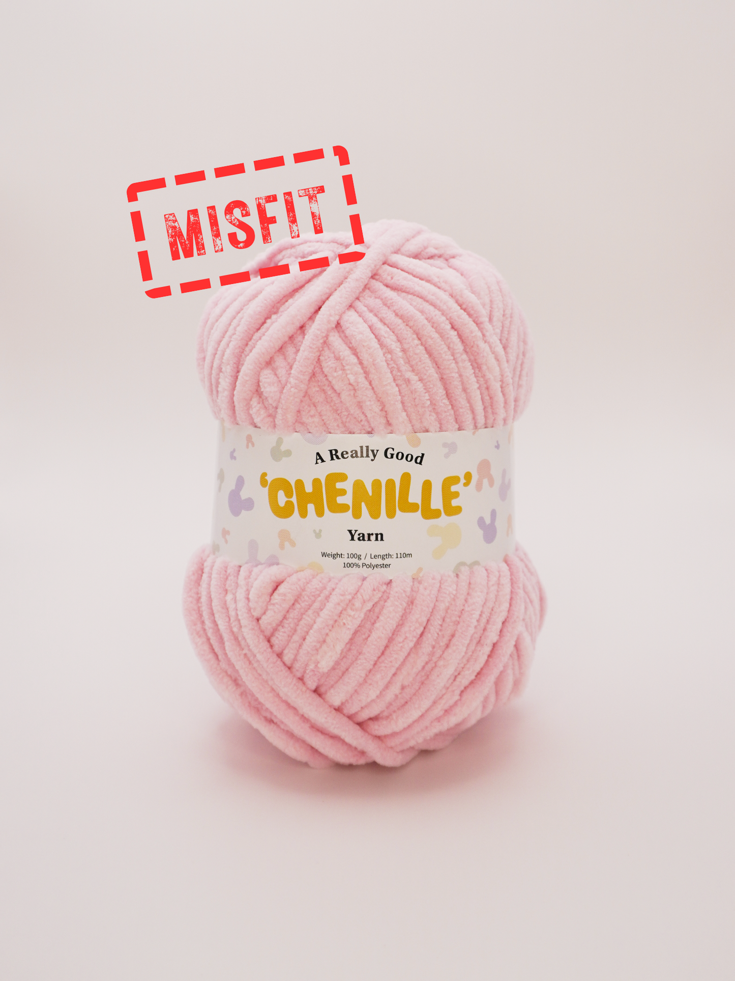 (MISFITS RANGE) A Really Good Chenille Yarn - 100g/110m