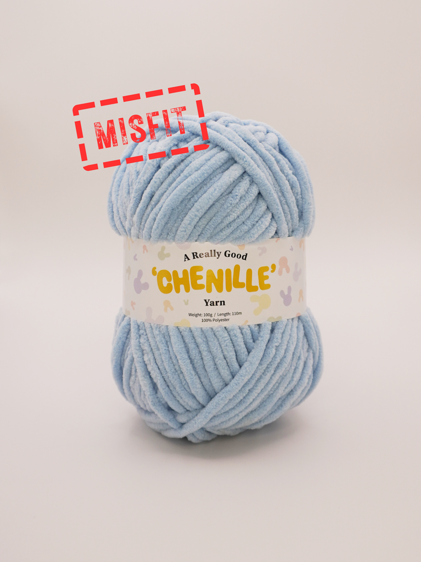 (MISFITS RANGE) A Really Good Chenille Yarn - 100g/110m