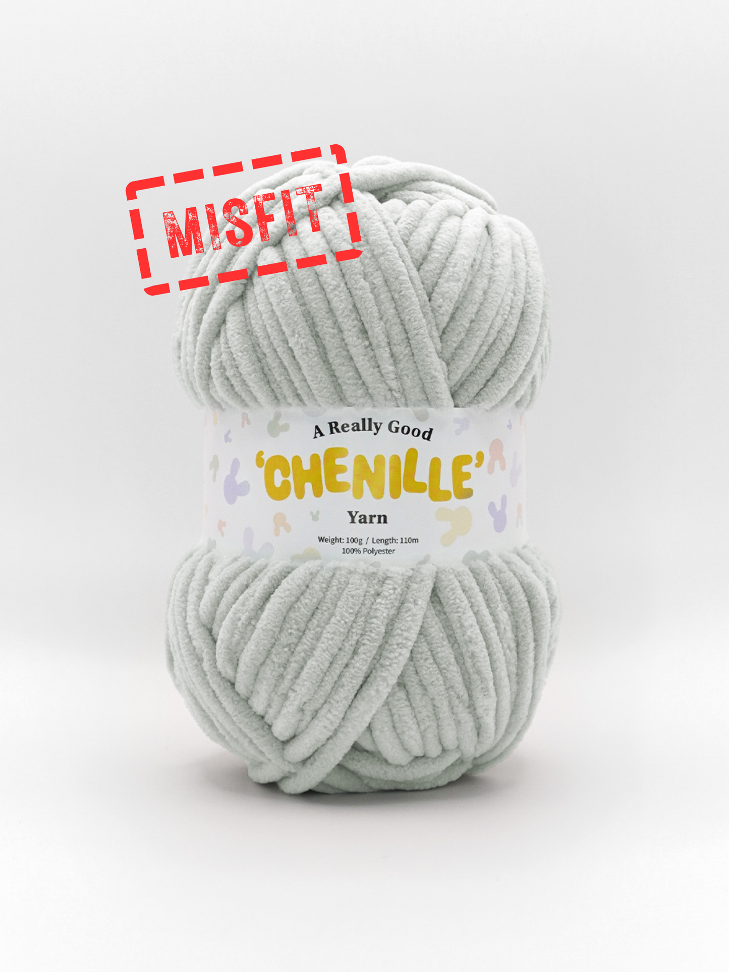 (MISFITS RANGE) A Really Good Chenille Yarn - 100g/110m