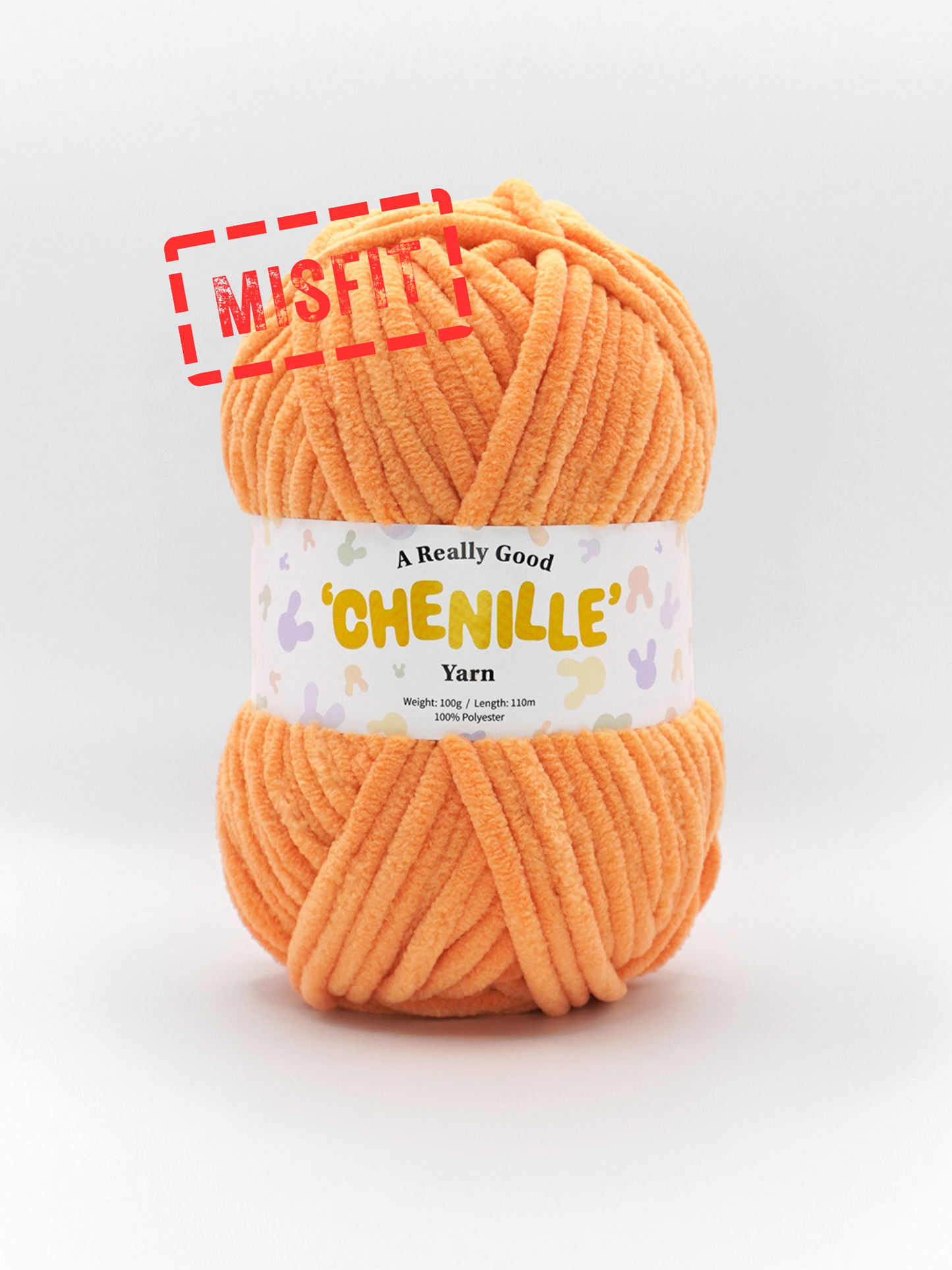 (MISFITS RANGE) A Really Good Chenille Yarn - 100g/110m