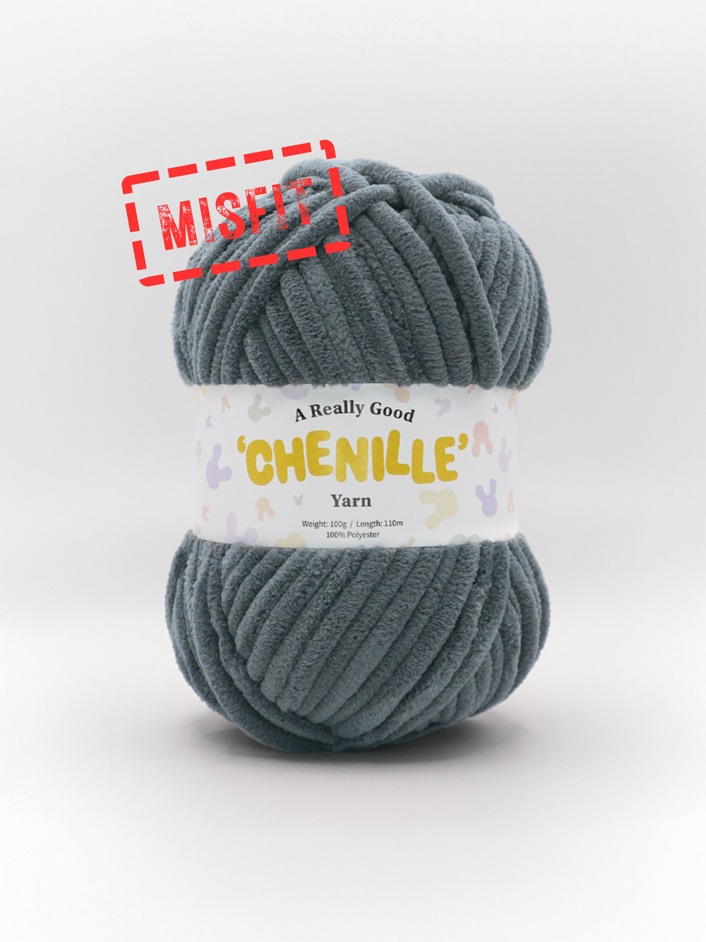 (MISFITS RANGE) A Really Good Chenille Yarn - 100g/110m