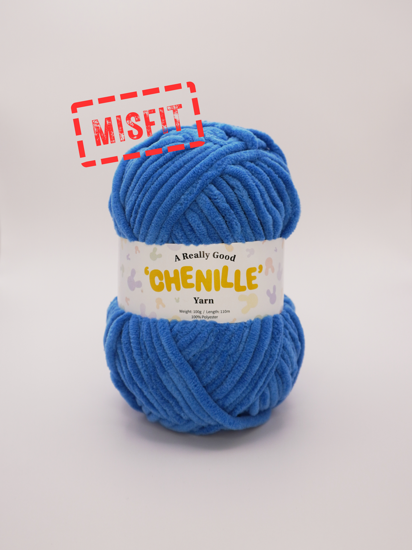 (MISFITS RANGE) A Really Good Chenille Yarn - 100g/110m
