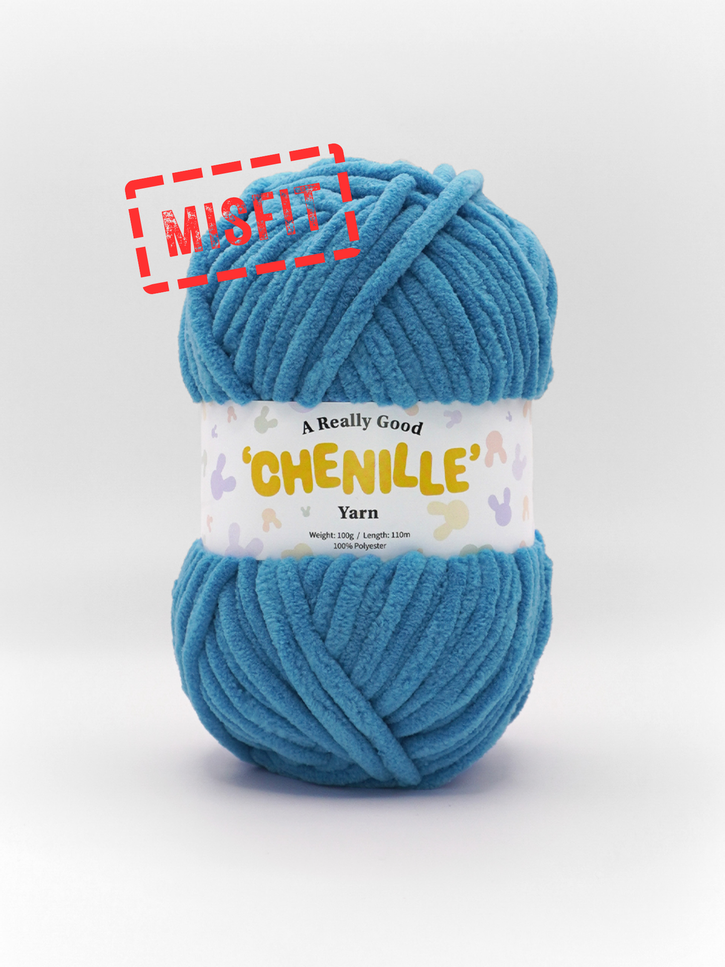 (MISFITS RANGE) A Really Good Chenille Yarn - 100g/110m