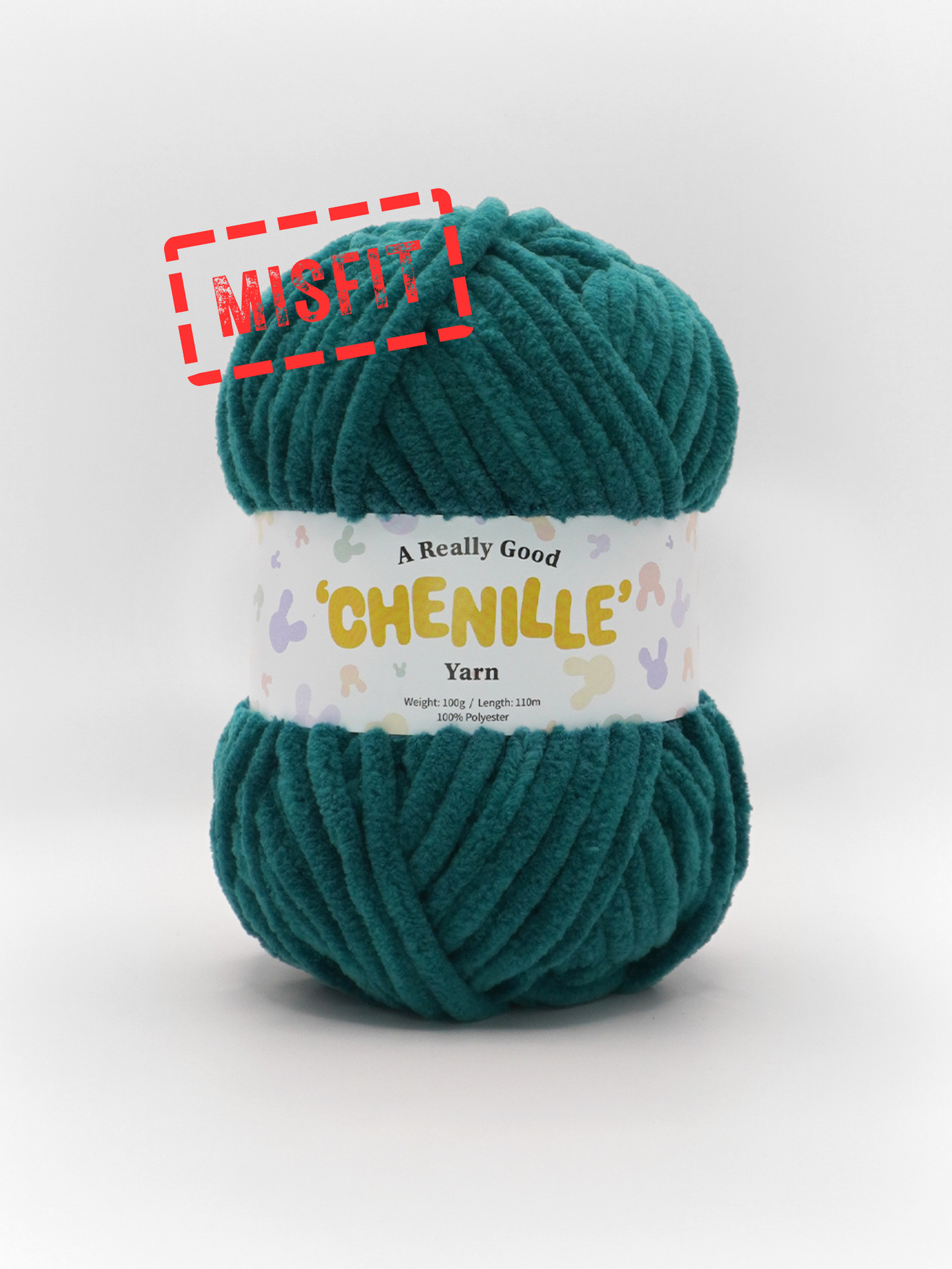 (MISFITS RANGE) A Really Good Chenille Yarn - 100g/110m