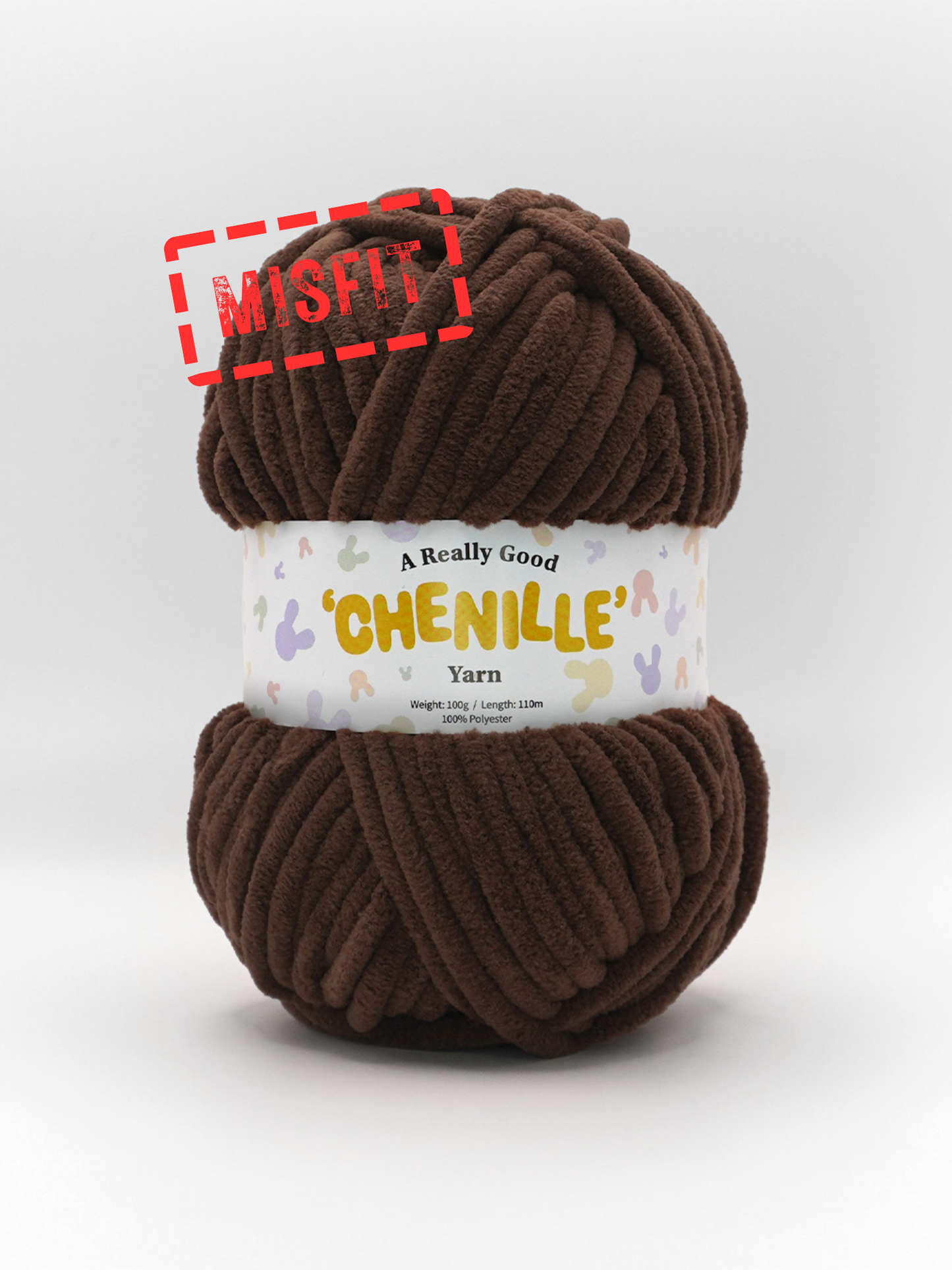 (MISFITS RANGE) A Really Good Chenille Yarn - 100g/110m
