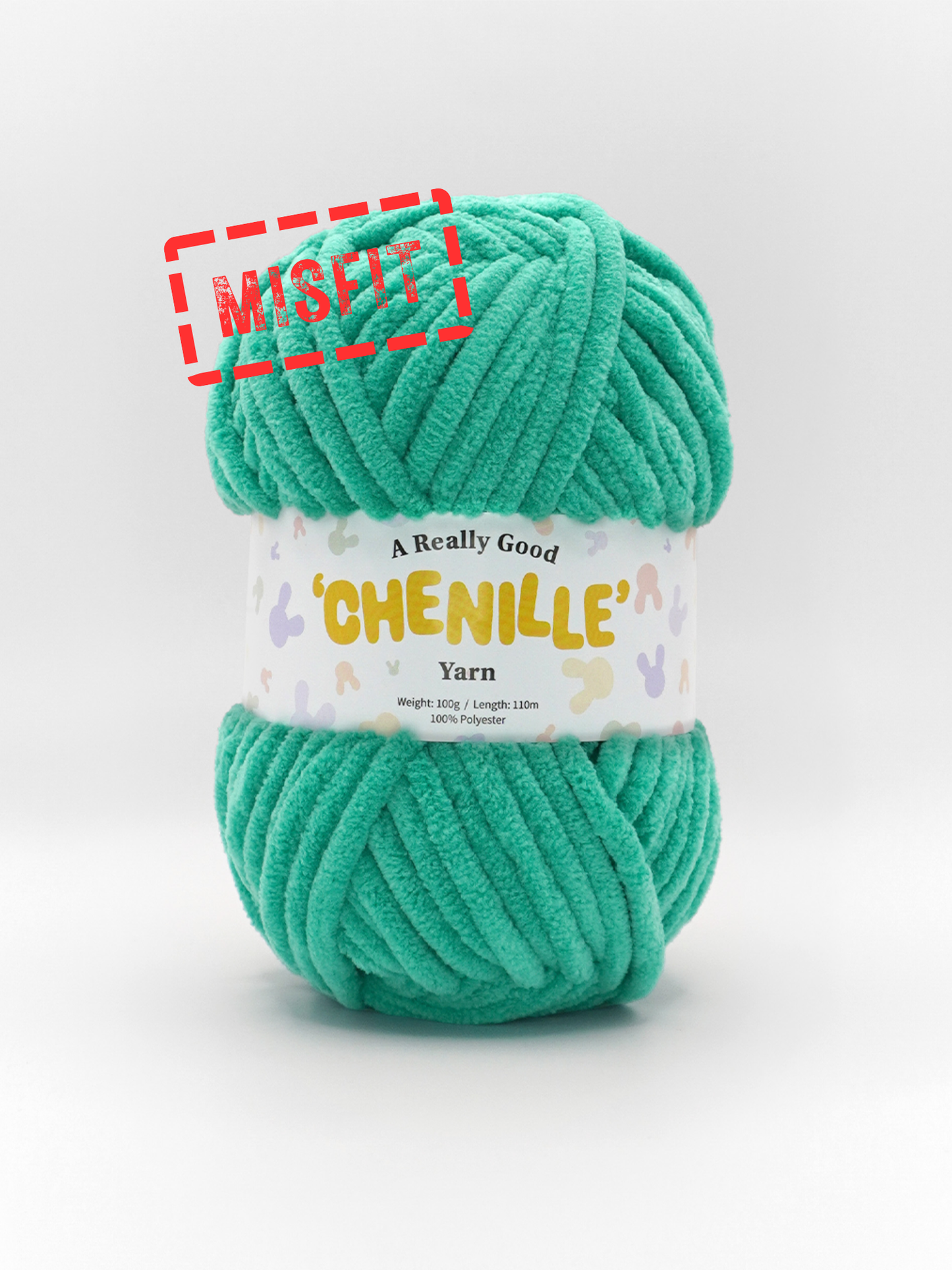 (MISFITS RANGE) A Really Good Chenille Yarn - 100g/110m