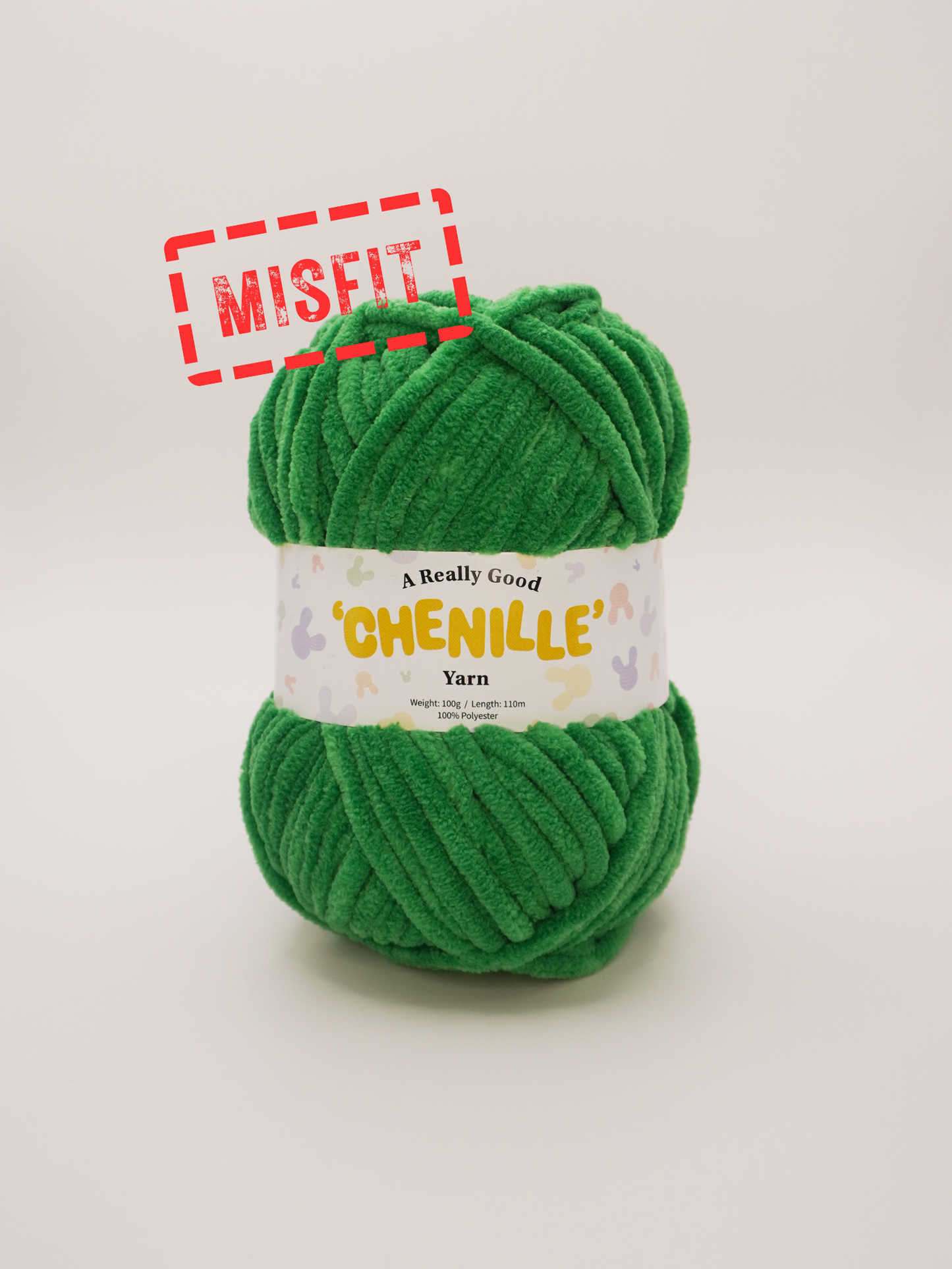 (MISFITS RANGE) A Really Good Chenille Yarn - 100g/110m