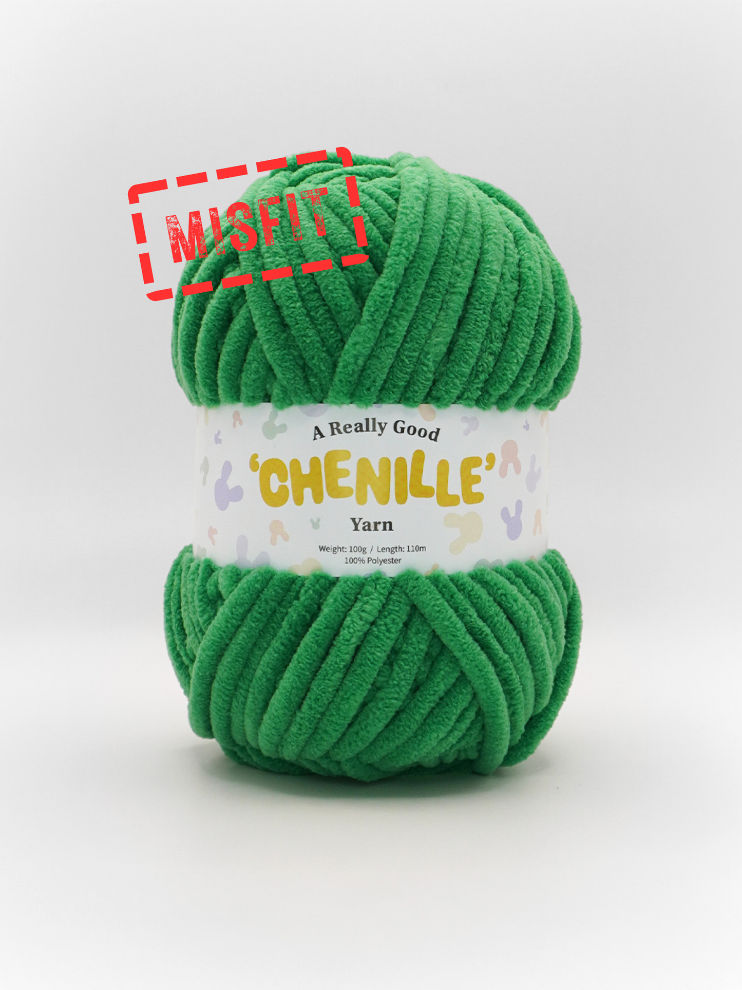 (MISFITS RANGE) A Really Good Chenille Yarn - 100g/110m
