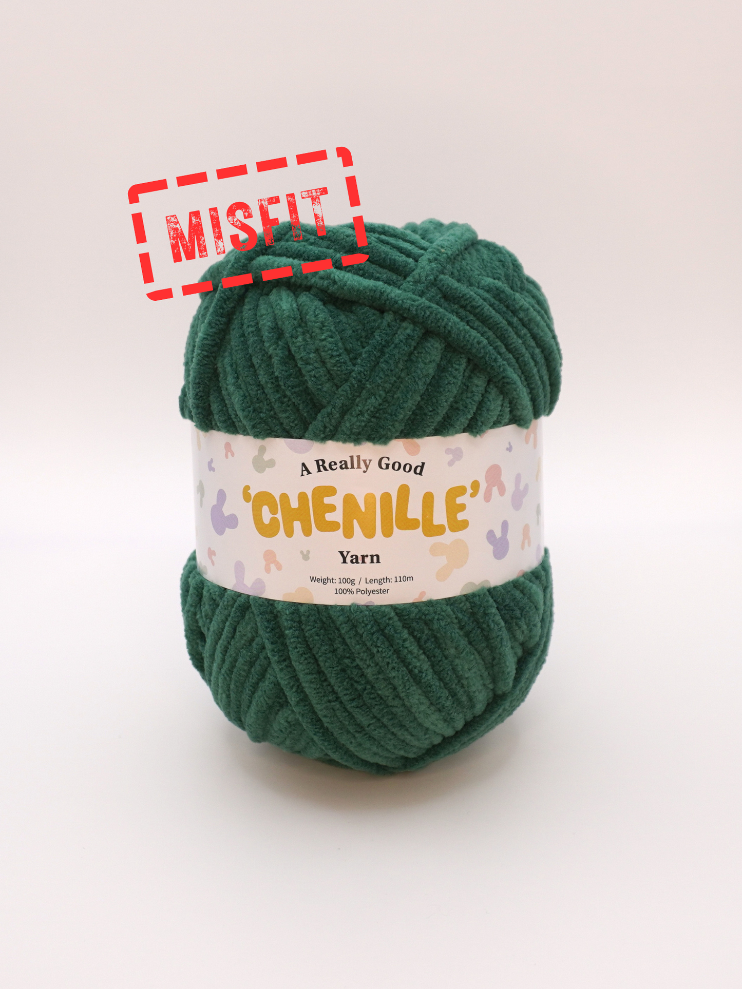 (MISFITS RANGE) A Really Good Chenille Yarn - 100g/110m