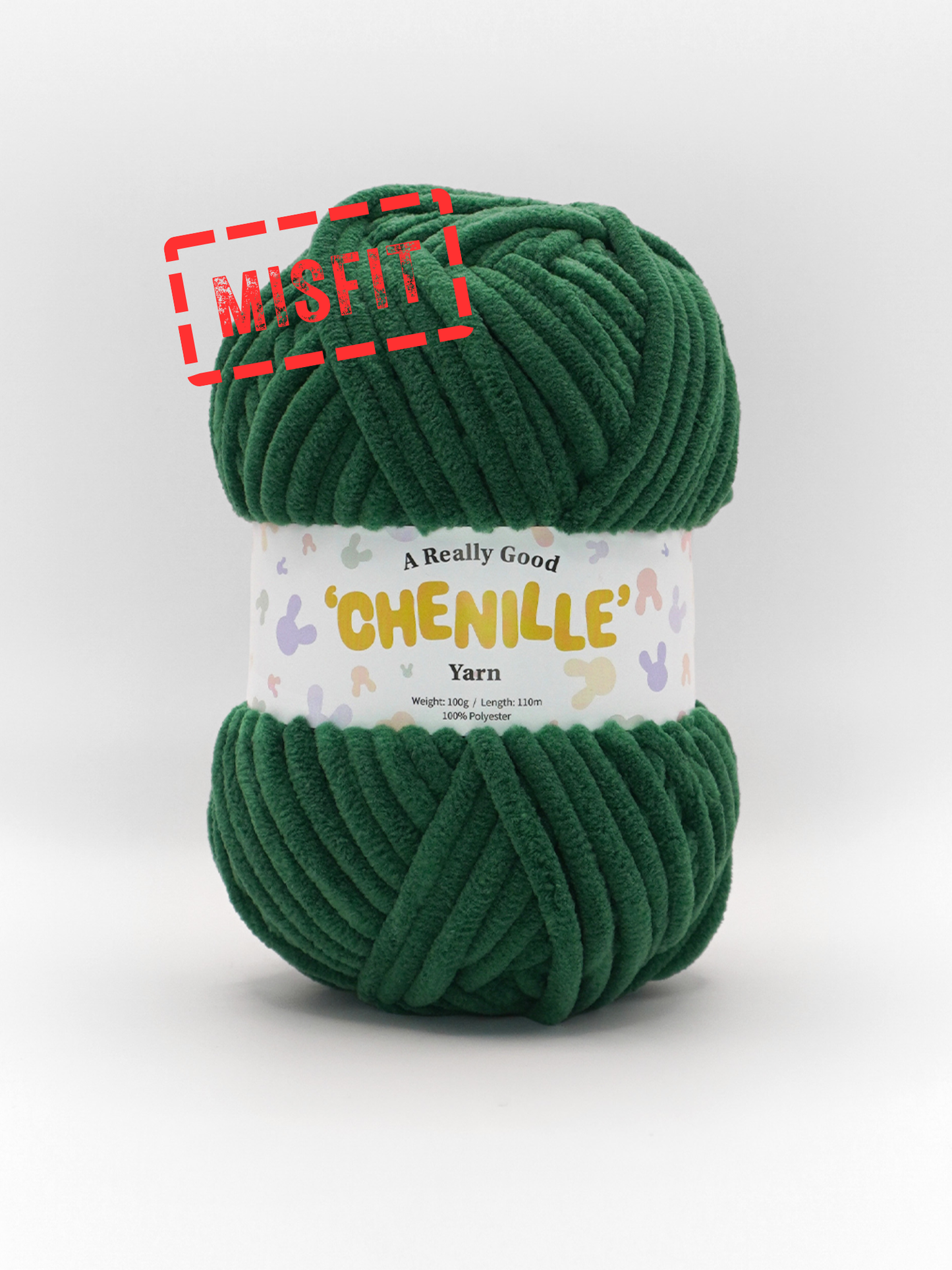 (MISFITS RANGE) A Really Good Chenille Yarn - 100g/110m