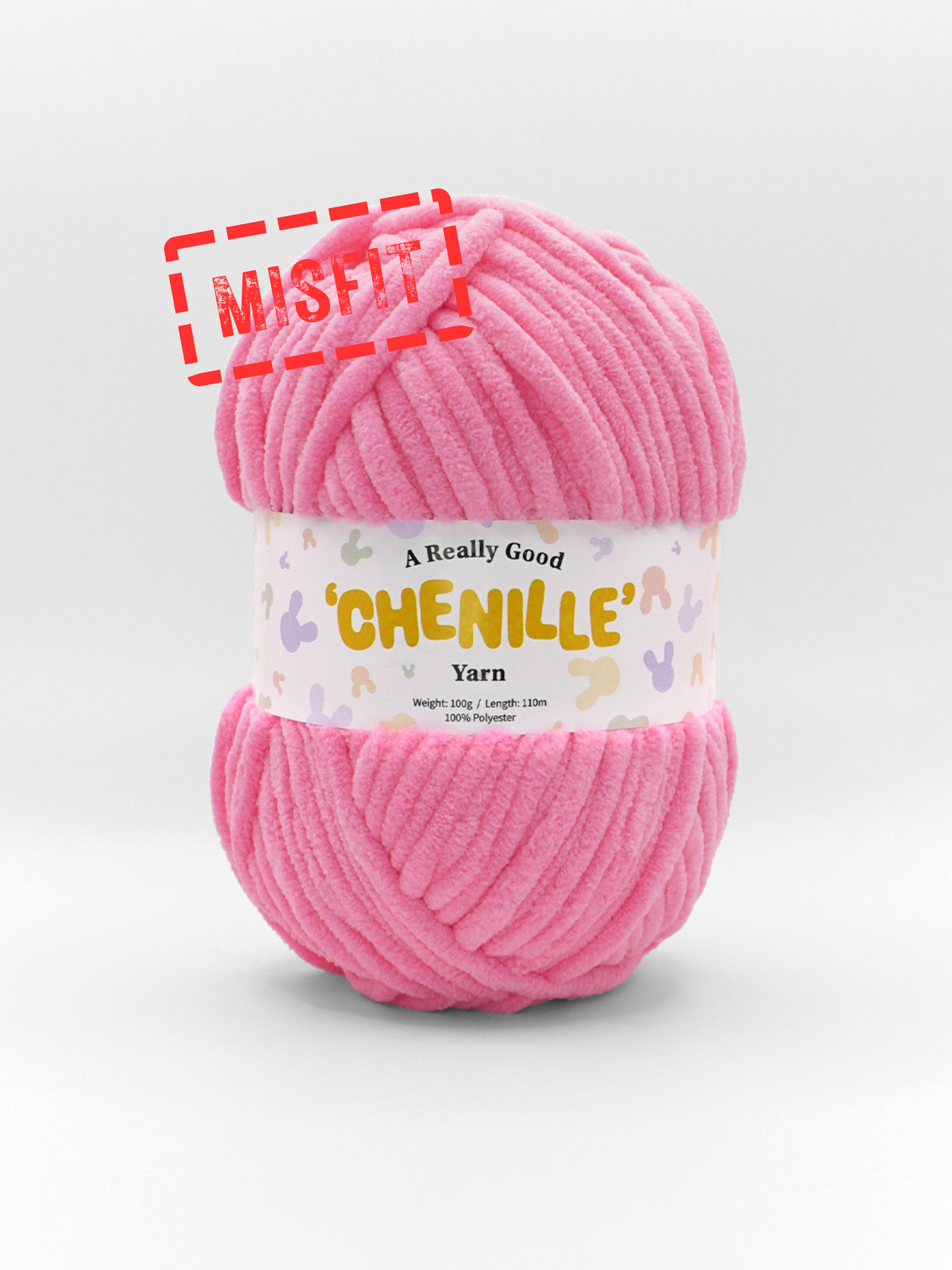 (MISFITS RANGE) A Really Good Chenille Yarn - 100g/110m