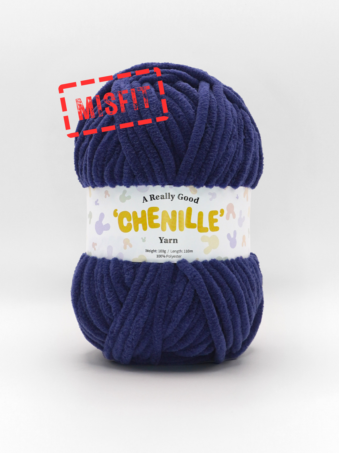 (MISFITS RANGE) A Really Good Chenille Yarn - 100g/110m