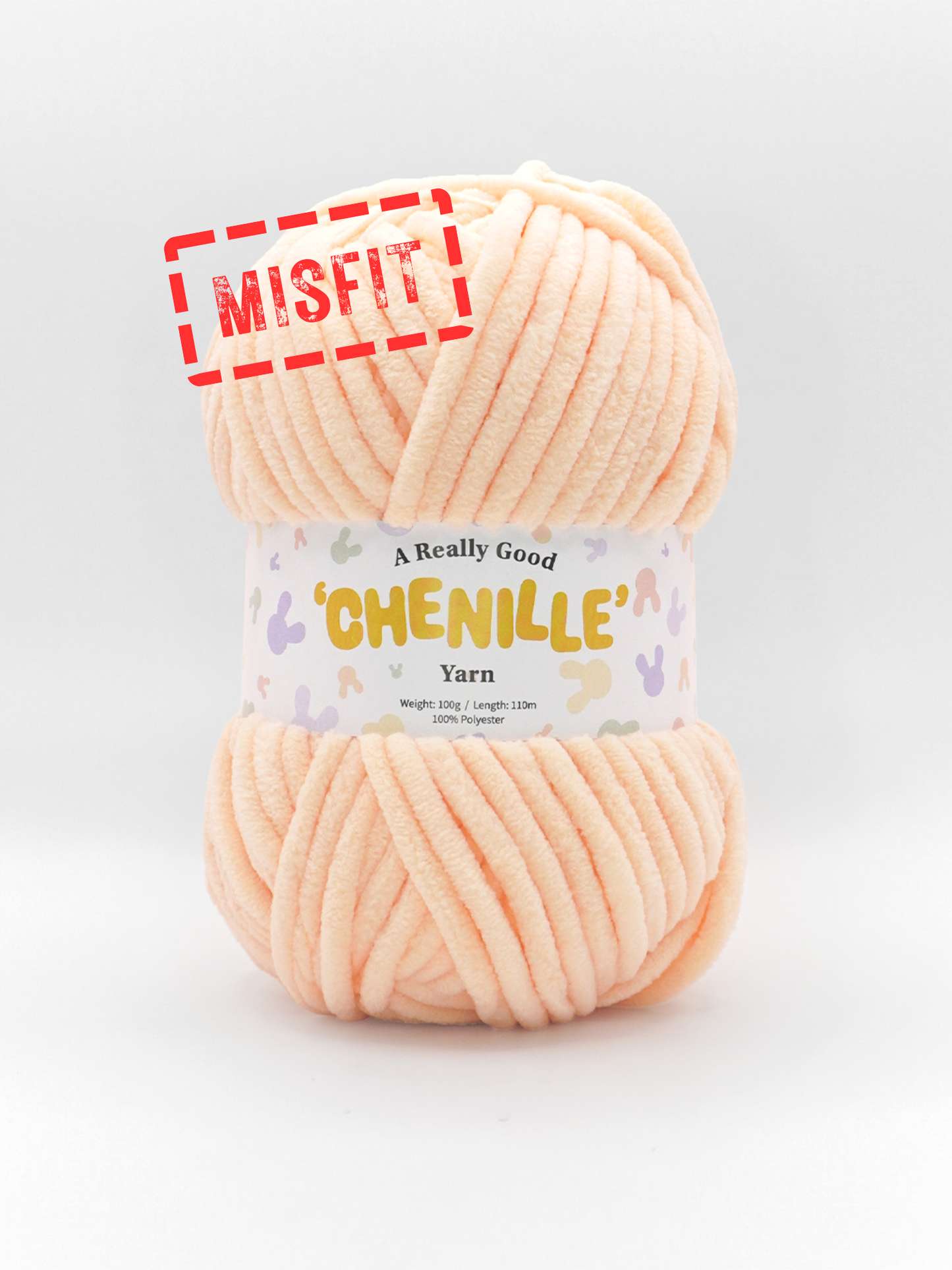 (MISFITS RANGE) A Really Good Chenille Yarn - 100g/110m