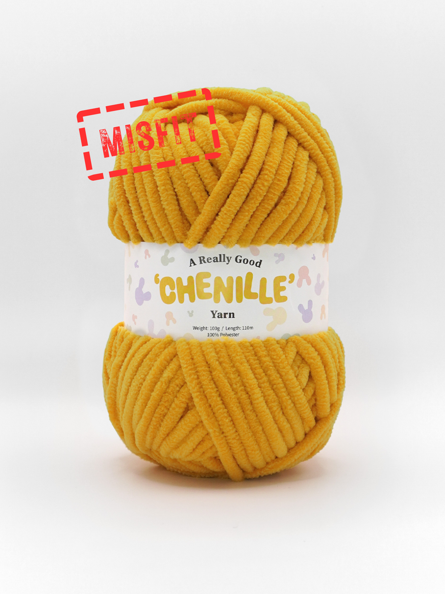 (MISFITS RANGE) A Really Good Chenille Yarn - 100g/110m