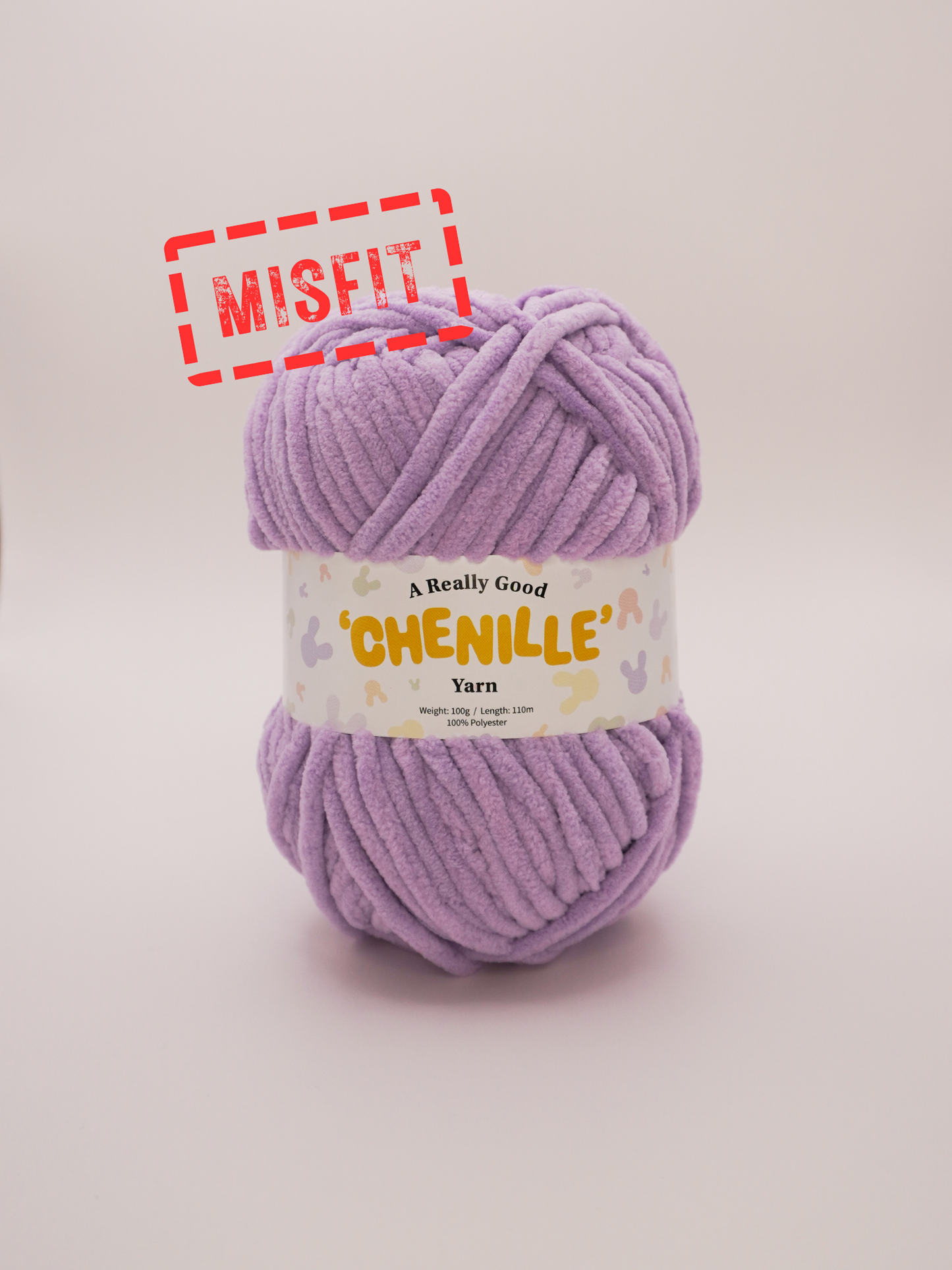 (MISFITS RANGE) A Really Good Chenille Yarn - 100g/110m