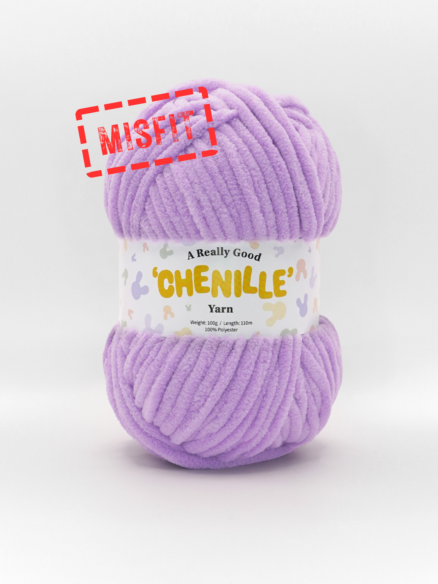 (MISFITS RANGE) A Really Good Chenille Yarn - 100g/110m