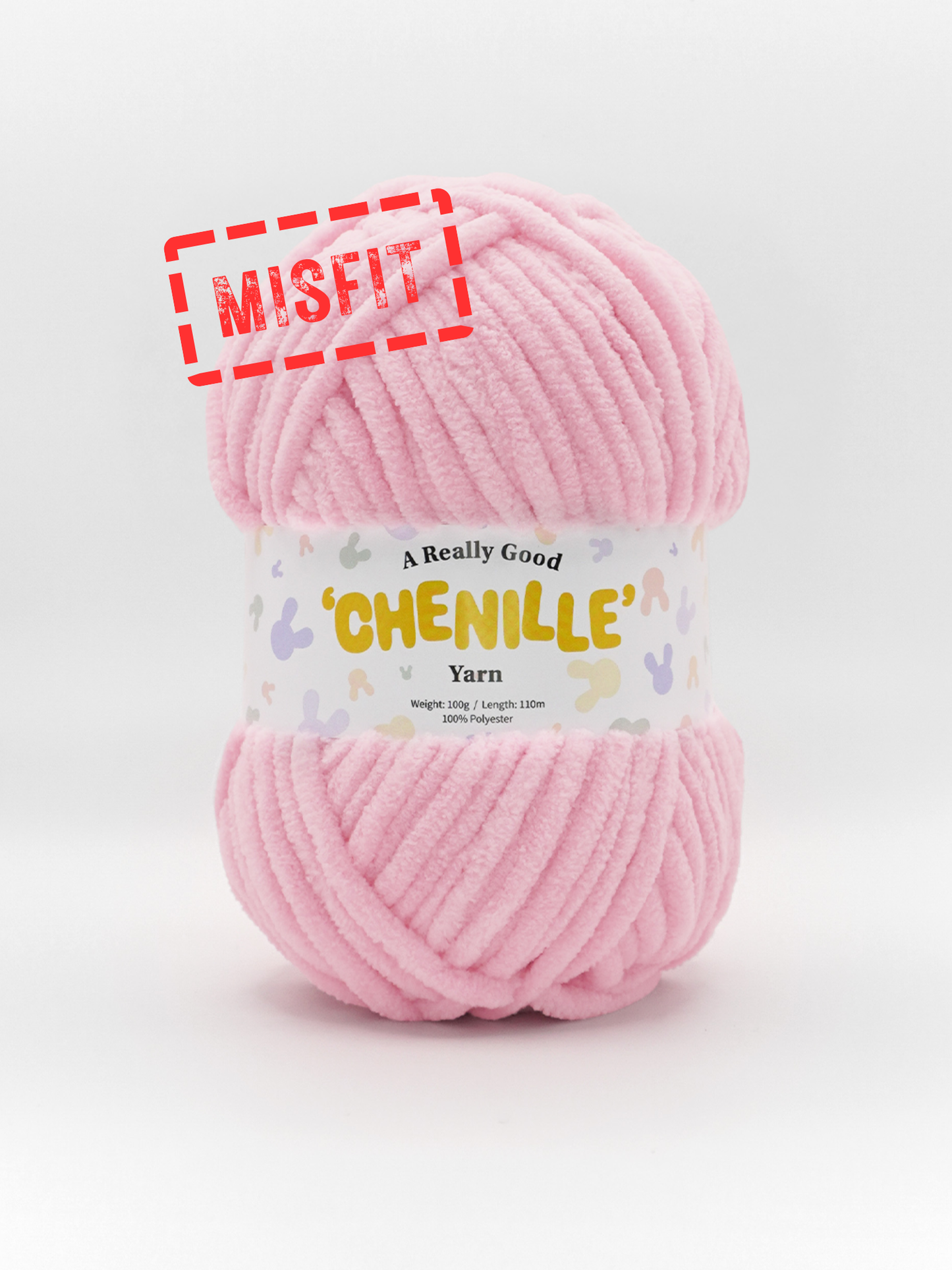 (MISFITS RANGE) A Really Good Chenille Yarn - 100g/110m