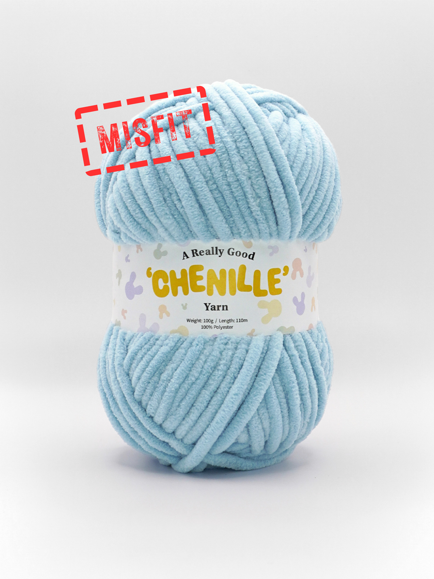(MISFITS RANGE) A Really Good Chenille Yarn - 100g/110m