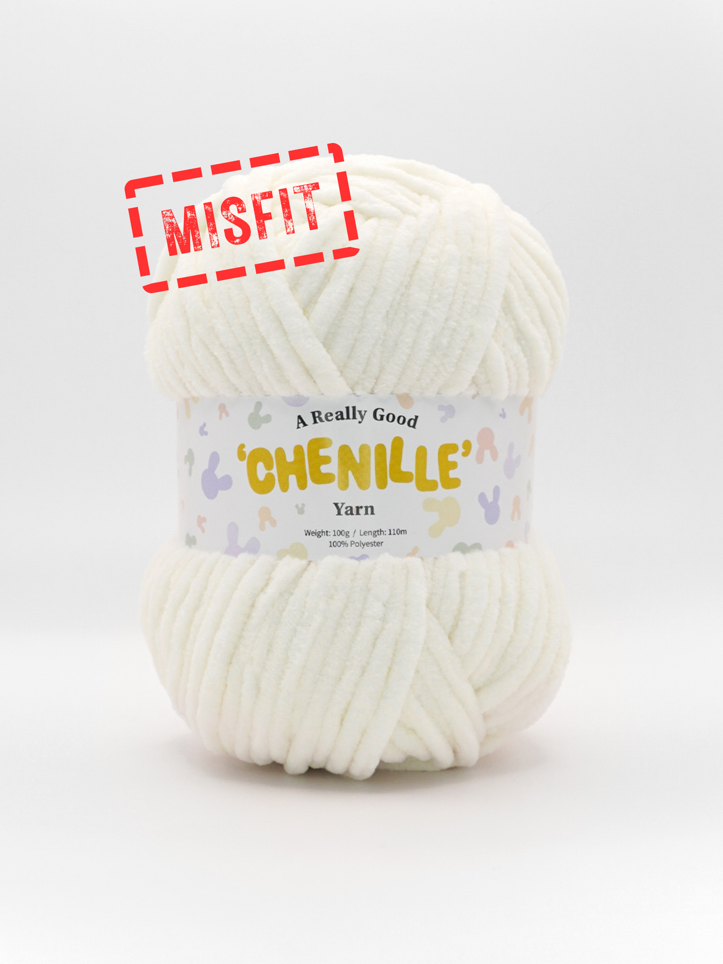 (MISFITS RANGE) A Really Good Chenille Yarn - 100g/110m
