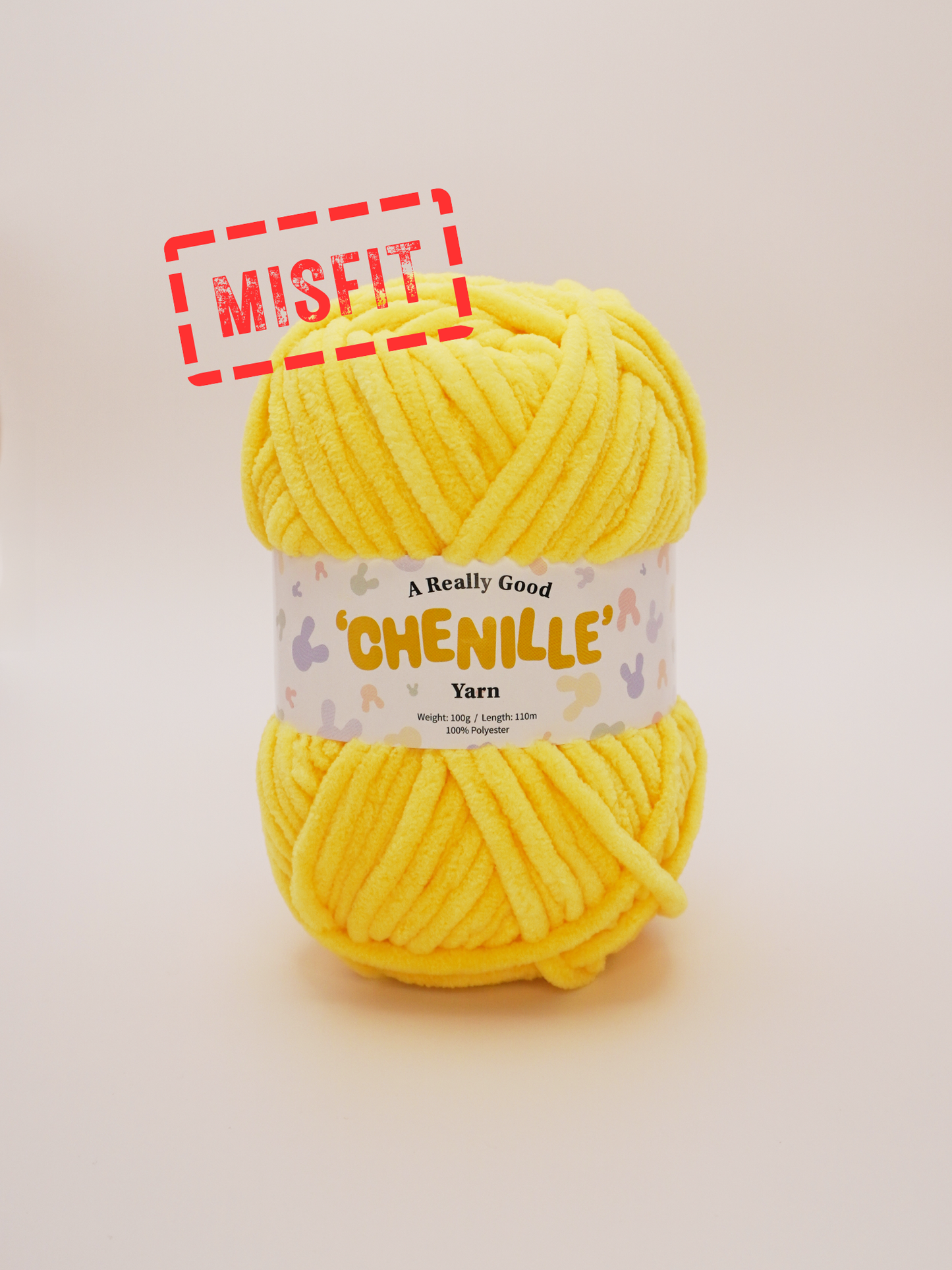 (MISFITS RANGE) A Really Good Chenille Yarn - 100g/110m