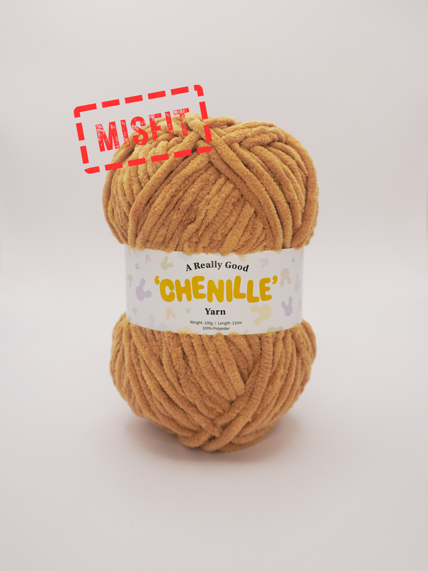 (MISFITS RANGE) A Really Good Chenille Yarn - 100g/110m