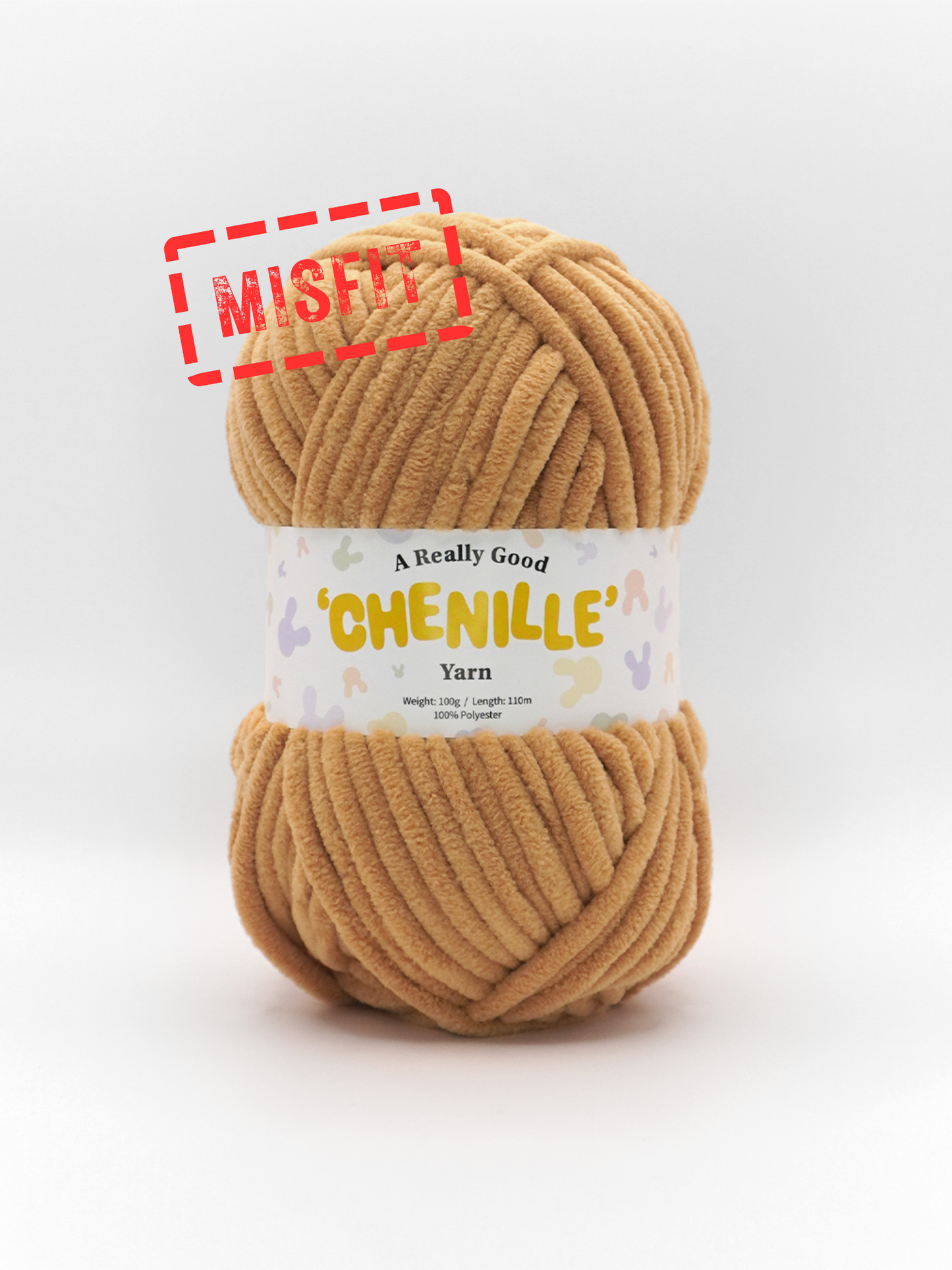 (MISFITS RANGE) A Really Good Chenille Yarn - 100g/110m